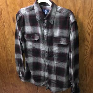 George flannel shirt large